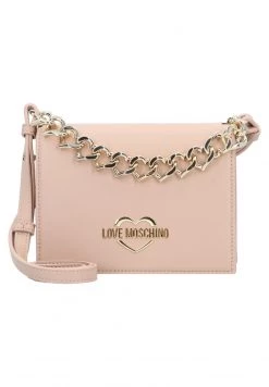 Acquistare 🛒 Love Moschino HEART CHAIN - Borsa A Tracolla - Nude, Donna 😍