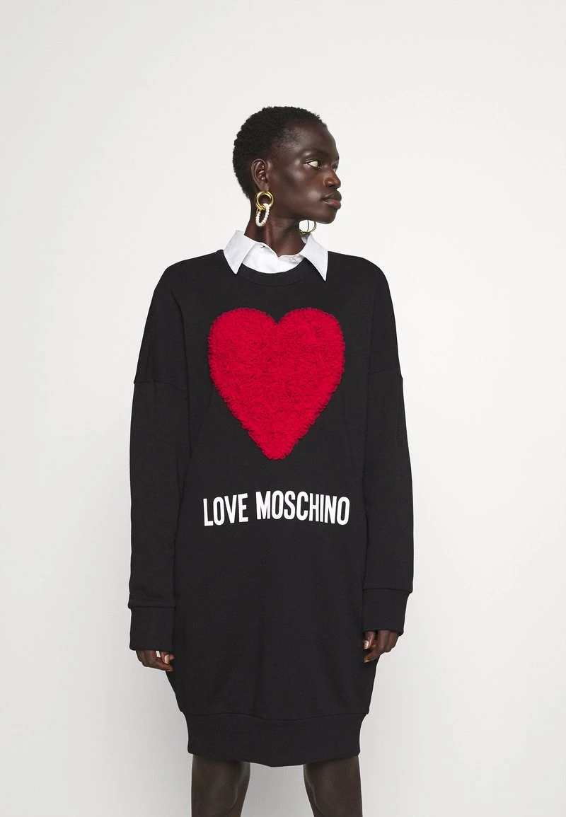 I primi 10 π₯ Love Moschino Vestito Estivo - Black, Donna 𧨠1 I primi 10 π₯ Love Moschino Vestito Estivo - Black, Donna π§¨