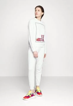 Sconto 🤩 Love Moschino Felpa - Optical White, Donna 😀 -Vendite Love Moschino b37de03fa0b1498f8cd3e9a23a84b37b