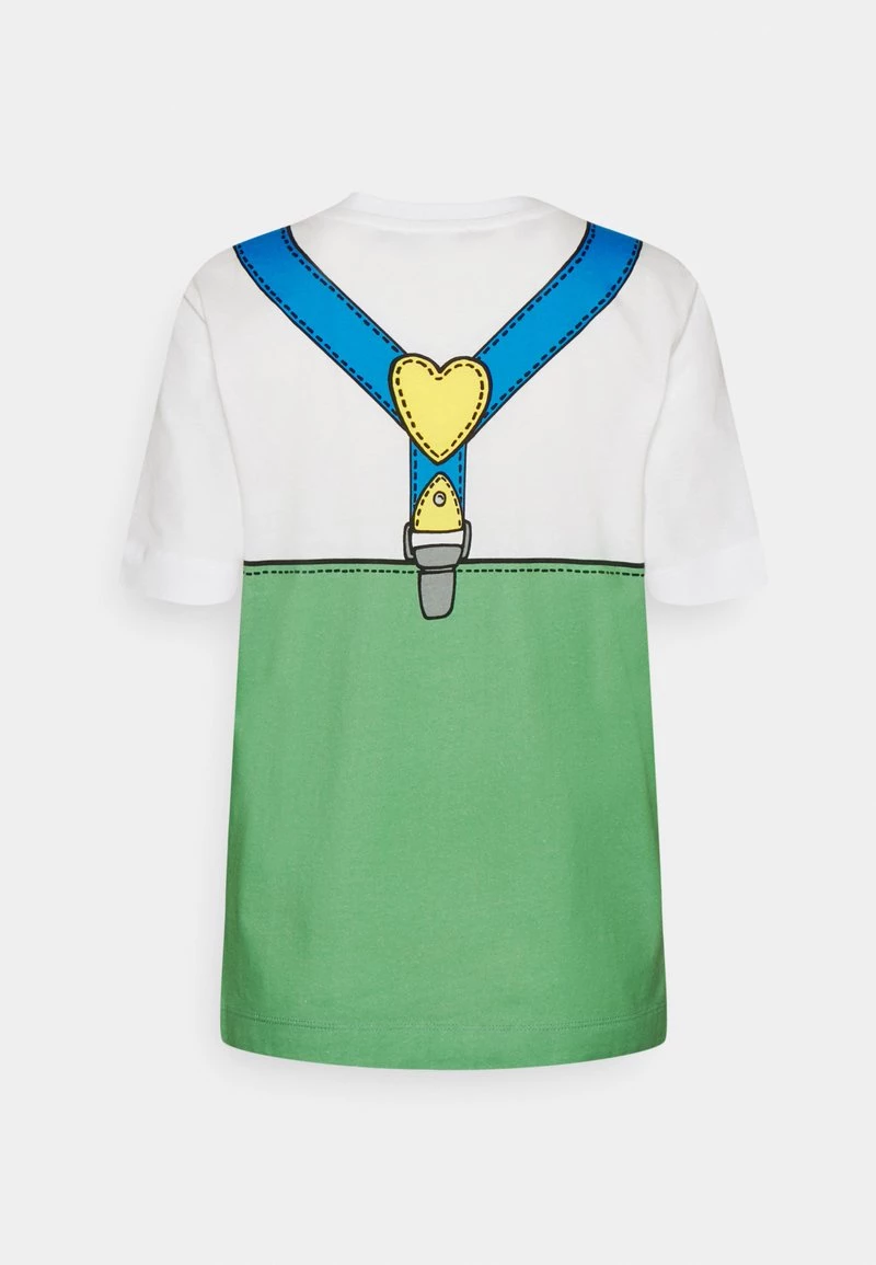 Migliore vendita β¨ Love Moschino T-shirt Con Stampa - Optical White, Donna π 2 Migliore vendita β¨ Love Moschino T-shirt Con Stampa - Optical White, Donna π - immagine 2