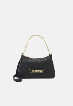 Miglior offerta 🔔 Love Moschino QUILTED LOGO CHAIN POUCHETTE - Borsa A Mano - Nero, Donna ✔️