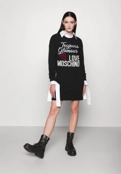 Le migliori recensioni di ❤️ Love Moschino Abito In Maglia - Black, Donna 🤩