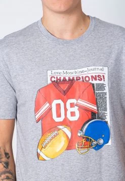 Presa β€οΈ Love Moschino T-shirt Con Stampa - Grey, Uomo π 5 Presa β€οΈ Love Moschino T-shirt Con Stampa - Grey, Uomo π -Vendite Love Moschino b74bad62018547ea90a5fb41be59637d