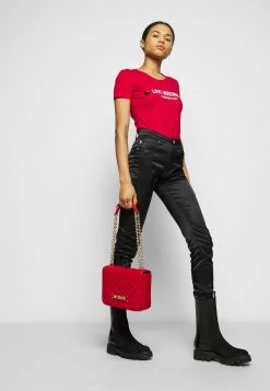 Vendita lampo ⌛ Love Moschino T-shirt Con Stampa - Red, Donna 🔔 -Vendite Love Moschino b851f427ec644c46817568328050e09e