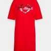 A buon mercato 🤩 Love Moschino Vestito Di Maglina - Red, Donna 🔥