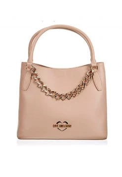 Le migliori recensioni di 🥰 Love Moschino CON CADENA - Borsa A Mano - Beige, Donna ⌛