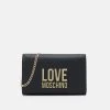 Promo 🎉 Love Moschino LOGO - Borsa A Tracolla - Black, Donna 😀