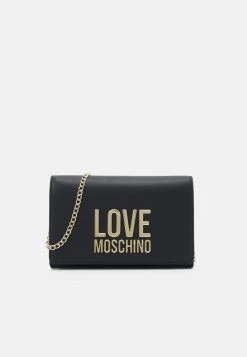Promo 🎉 Love Moschino LOGO - Borsa A Tracolla - Black, Donna 😀