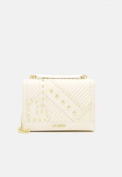 Buono 💯 Love Moschino STUDD SHOULDER BAG - Borsa A Mano - Avorio, Donna 🎁