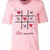 Miglior prezzo 👏 Love Moschino T-shirt Con Stampa - Pink, Donna 🌟