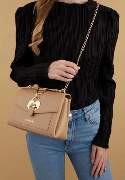 Nuovo di zecca 💯 Love Moschino Borsa A Tracolla - Sabbia, Donna ⌛