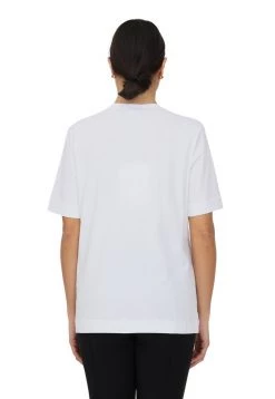 Vendita calda 😍 Love Moschino T-shirt Con Stampa - Optical White, Donna 🔔 -Vendite Love Moschino bf535206ecde440e8dcf749664216e94