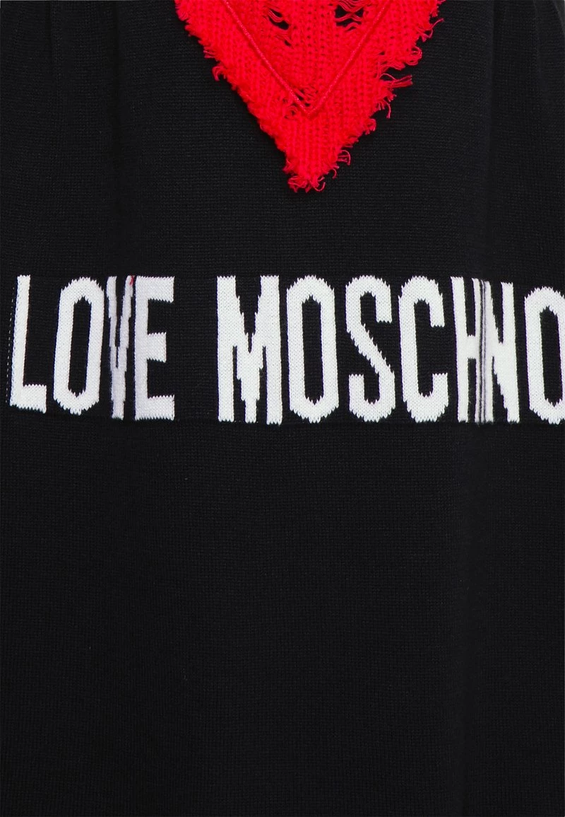 Nuovo 🔥 Love Moschino Abito In Maglia - Black, Donna 🥰 3 Nuovo 🔥 Love Moschino Abito In Maglia - Black, Donna 🥰 - immagine 3