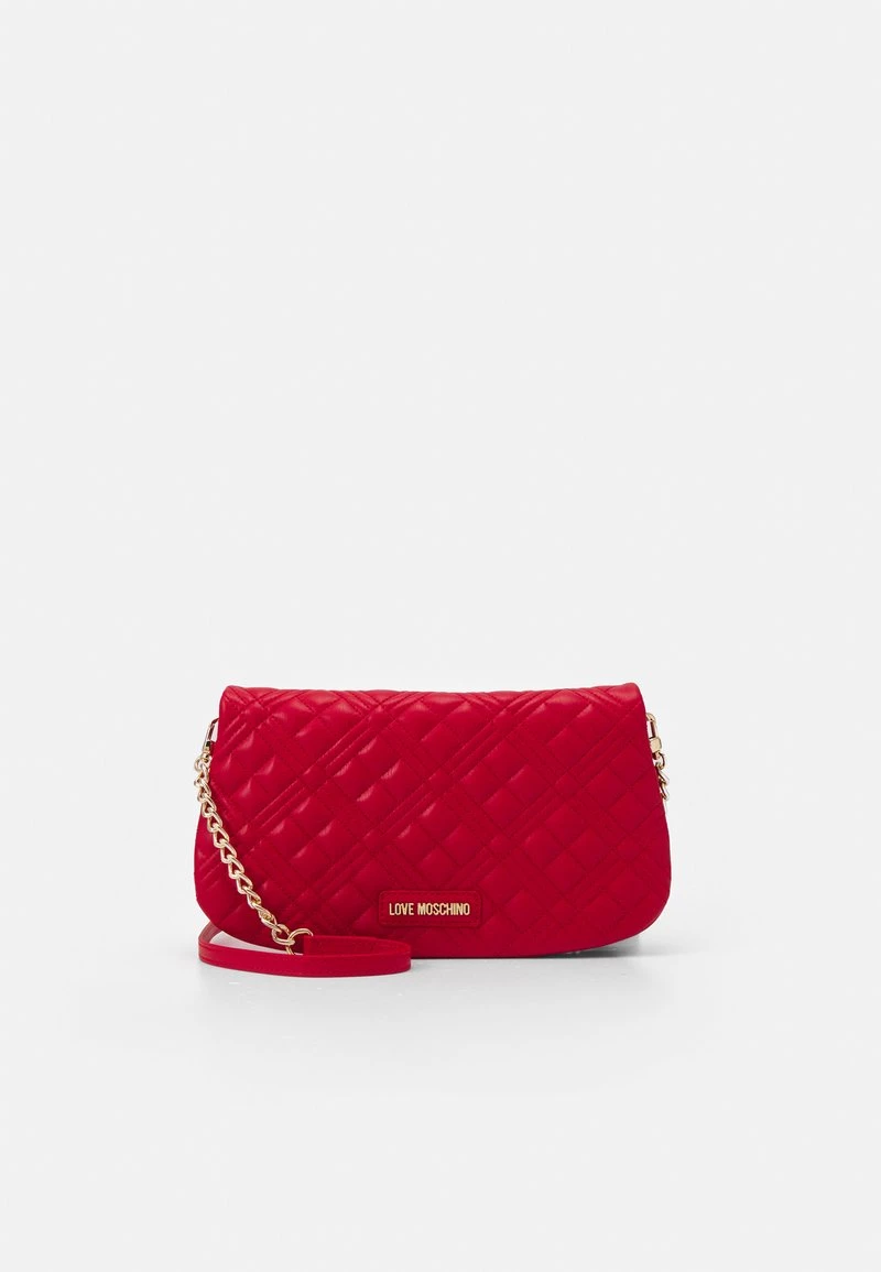 Bilancio β Love Moschino QUILTED CHAIN LOGO FLAP - Borsa A Tracolla - Rosso, Donna π 2 Bilancio β Love Moschino QUILTED CHAIN LOGO FLAP - Borsa A Tracolla - Rosso, Donna π - immagine 2