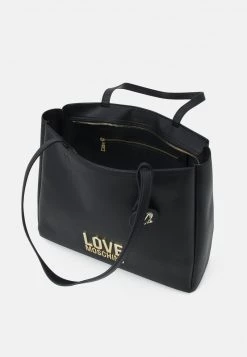Promo 🛒 Love Moschino LARGE LOGO SHOPPER - Shopping Bag - Fantasy Color Black, Donna ⭐ -Vendite Love Moschino c0a6204639064ed4befa217fd1d8893e