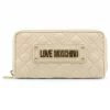 Presa 😍 Love Moschino Portafoglio - Beige, Donna 🧨