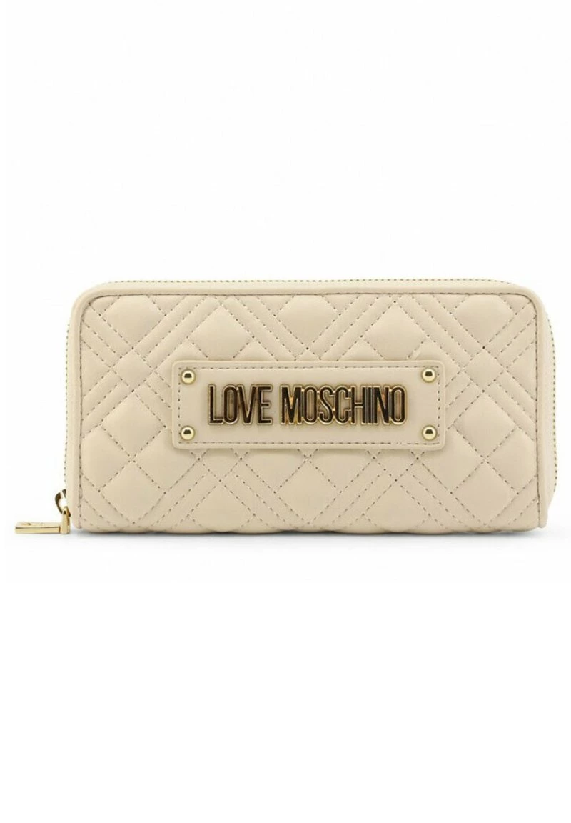 Presa π Love Moschino Portafoglio - Beige, Donna 𧨠1 Presa π Love Moschino Portafoglio - Beige, Donna π§¨