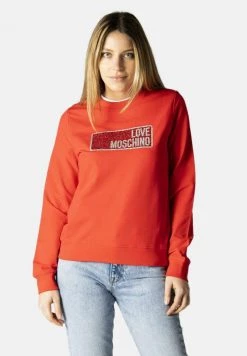 Migliore vendita π Love Moschino Felpa - Red, Donna π€©