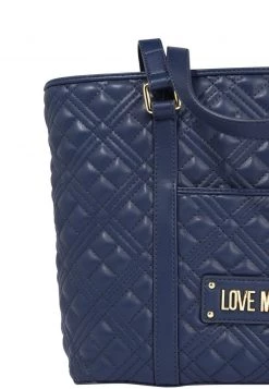 Bilancio 🌟 Love Moschino Borsa A Mano - Navy, Donna ✔️ -Vendite Love Moschino c4b50c357999495fac176b3944263603