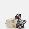Bilancio 🔥 Love Moschino SOFT CHARM SCARVED CAMERA BAG - Borsa A Tracolla - Avorio, Donna 🔔