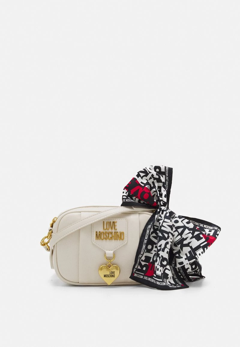 Bilancio π₯ Love Moschino SOFT CHARM SCARVED CAMERA BAG - Borsa A Tracolla - Avorio, Donna π 1 Bilancio π₯ Love Moschino SOFT CHARM SCARVED CAMERA BAG - Borsa A Tracolla - Avorio, Donna π