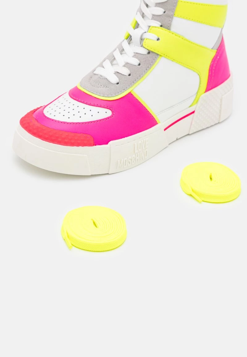 Migliore vendita π₯ Love Moschino π Sneakers Alte - Fantasy Color, Donna β€οΈ 5 Migliore vendita π₯ Love Moschino π Sneakers Alte - Fantasy Color, Donna β€οΈ - immagine 5