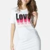 A buon mercato 🤩 Love Moschino VESTITO - Tubino - White, Donna 👍