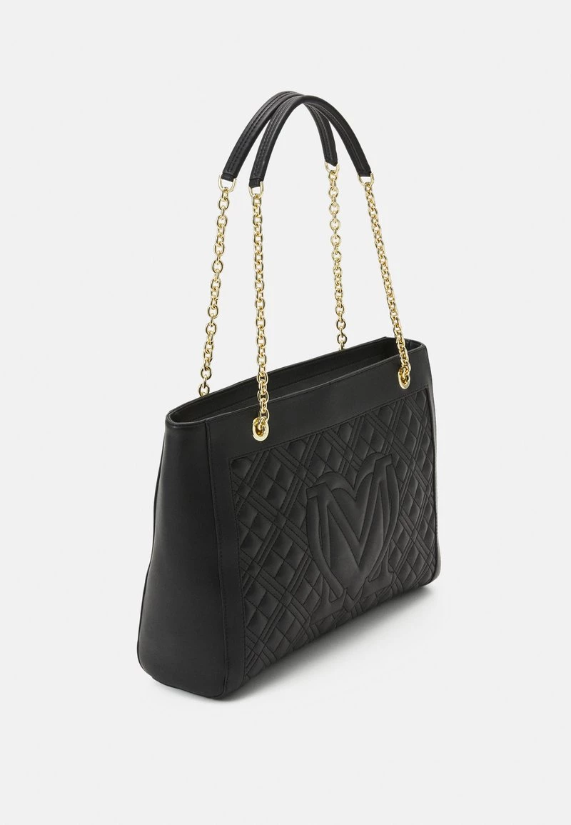Buono π Love Moschino QUILTED CHAIN π HANDBAG - Borsa A Mano - Nero, Donna π 2 Buono π Love Moschino QUILTED CHAIN π HANDBAG - Borsa A Mano - Nero, Donna π - immagine 2