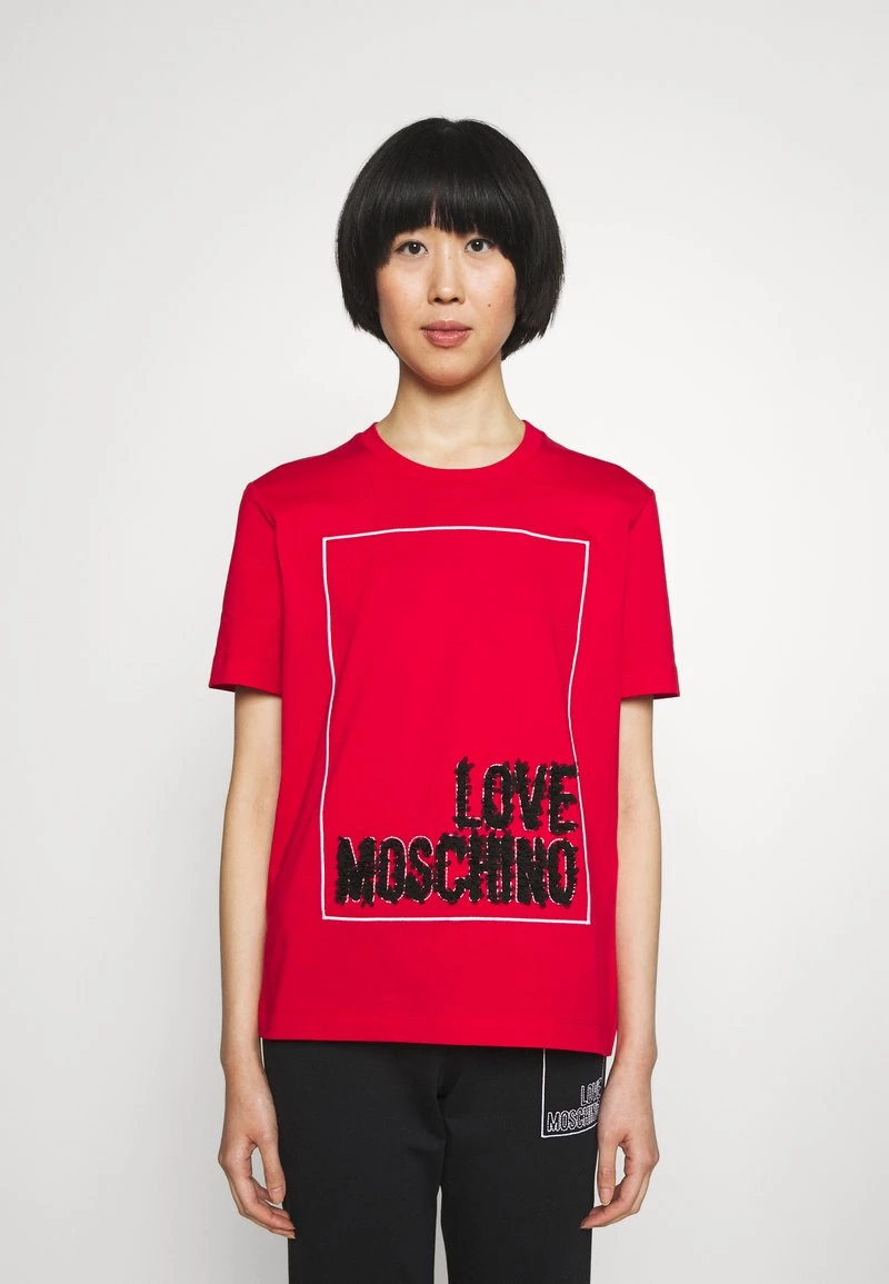 Le migliori recensioni di β Love Moschino T-shirt Con Stampa - Red, Donna π 1 Le migliori recensioni di β Love Moschino T-shirt Con Stampa - Red, Donna π