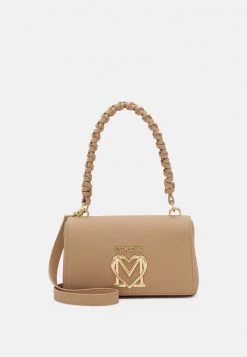 A buon mercato π₯ Love Moschino EMBROIDERY TOP HANDLE CROSSBODY - Borsa A Mano - Sabbia/pomice, Donna π