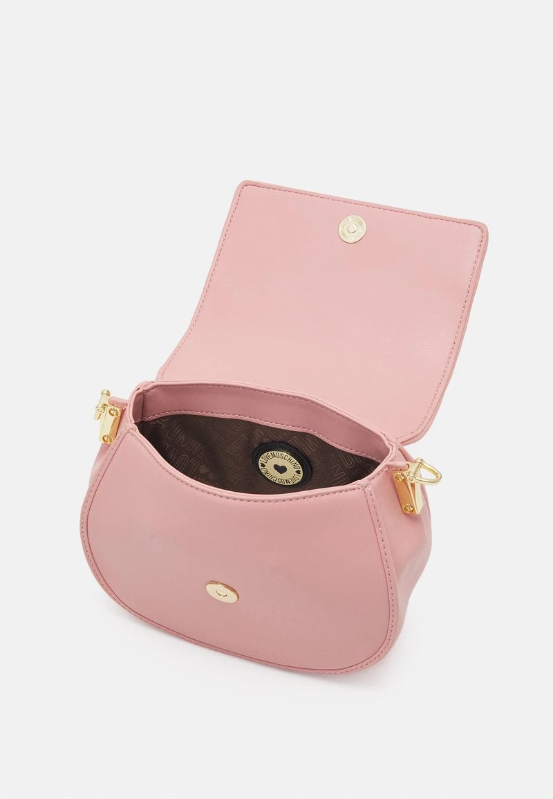 Vendita all'ingrosso ❤️ Love Moschino QUILTED SADDLE BAG - Borsa A Tracolla - Rosa, Donna 😉 3 Vendita all'ingrosso ❤️ Love Moschino QUILTED SADDLE BAG - Borsa A Tracolla - Rosa, Donna 😉 - immagine 3