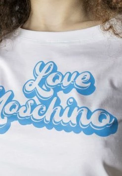 Vendita calda β¨ Love Moschino T-shirt Con Stampa - White, Donna π 9 Vendita calda β¨ Love Moschino T-shirt Con Stampa - White, Donna π -Vendite Love Moschino c95445548a95439aa33a34dee2f7955d