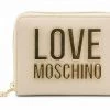 A buon mercato 🤩 Love Moschino Portafoglio - Beige, Donna 🔥