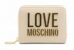 A buon mercato 🤩 Love Moschino Portafoglio - Beige, Donna 🔥