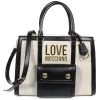 Offerte 😀 Love Moschino Borsa A Mano - Avorio Nero, Donna 😉