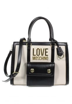 Offerte 😀 Love Moschino Borsa A Mano - Avorio Nero, Donna 😉