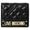 A buon mercato ⌛ Love Moschino Portafoglio - Black, Donna 🔔