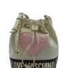 Vendita lampo 👍 Love Moschino Borsa A Tracolla - Avorio/rosa/nero, Donna 💯