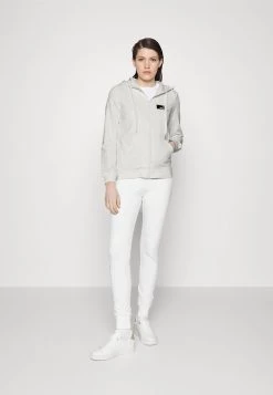 Buono π€© Love Moschino Felpa Con Zip - Optical White, Donna β