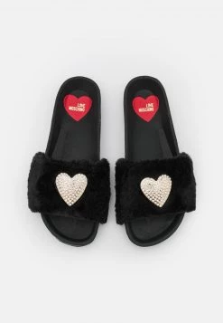 Vendita calda 🧨 Love Moschino Ciabattine - Nero, Donna 🔥 -Vendite Love Moschino d1fdde4093e94a8da950b59fb472bce0