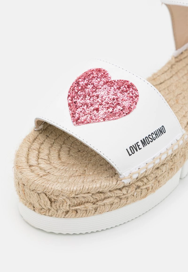 Nuovo ❤️ Love Moschino Espadrillas - Bianco, Donna ⭐ 7 Nuovo ❤️ Love Moschino Espadrillas - Bianco, Donna ⭐ - immagine 7