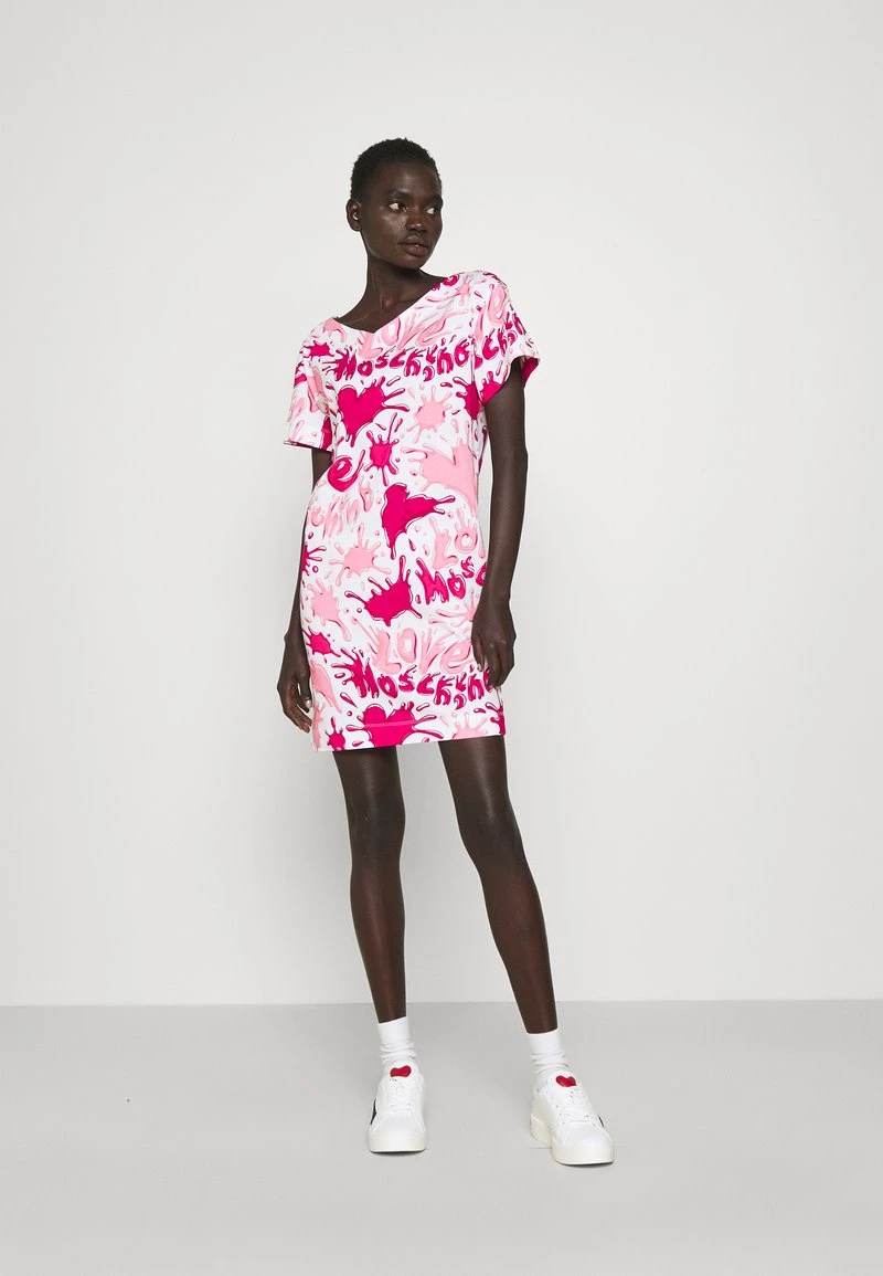 Promo β Love Moschino Vestito Di Maglina - Rosa, Donna π 2 Promo β Love Moschino Vestito Di Maglina - Rosa, Donna π - immagine 2