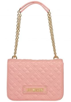 Nuovo di zecca 😀 Love Moschino IN STEPP-OPTIK - Borsa A Tracolla - Rosa, Donna ⌛