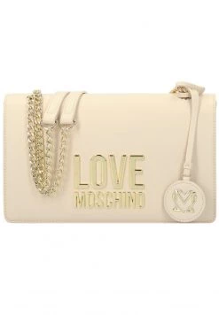 Il più economico 🌟 Love Moschino Borsa A Tracolla - Avorio, Donna 😀