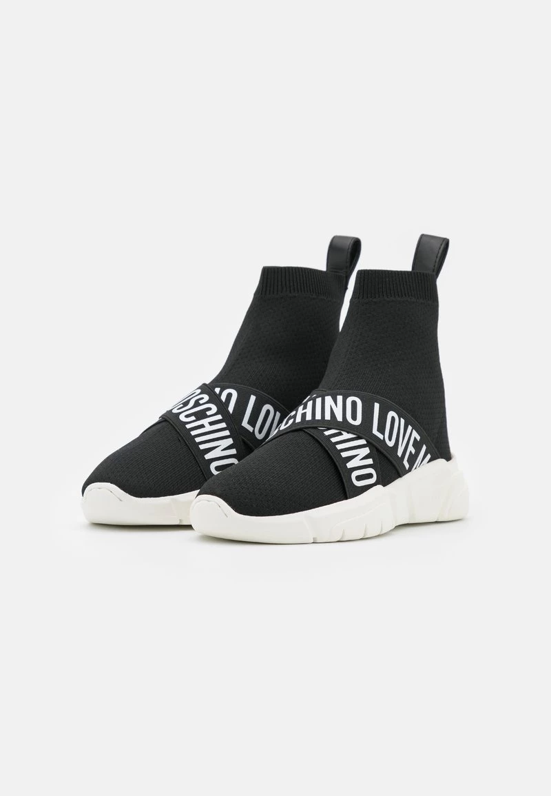 Promo π Love Moschino π Sneakers Alte - Nero, Donna β 3 Promo π Love Moschino π Sneakers Alte - Nero, Donna β - immagine 3