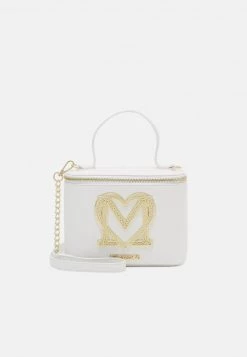 Migliore vendita ⭐ Love Moschino SHINY VANITY - Borsa A Mano - Bianco, Donna 😀