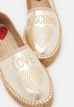 Bilancio ⭐ Love Moschino Espadrillas - Platino, Donna 🔔 -Vendite Love Moschino da6e6919ad014310b93218802b596376
