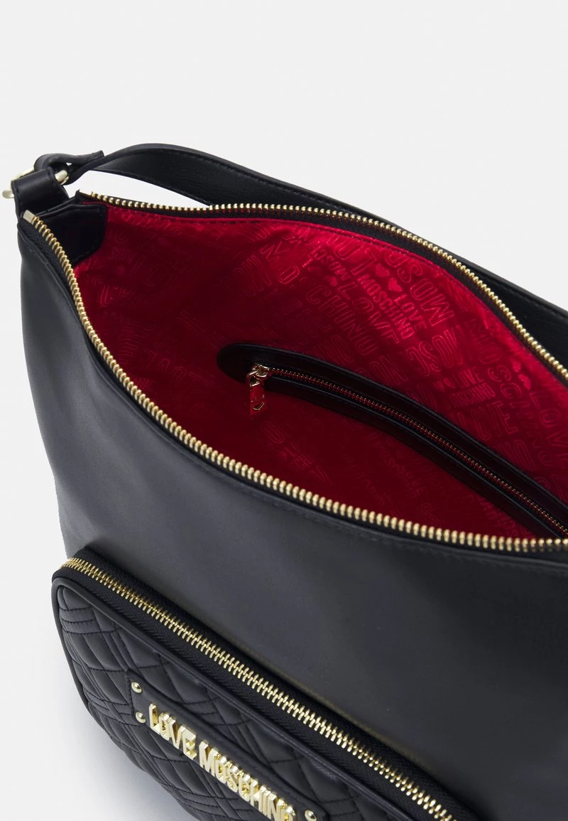 A buon mercato 𧨠Love Moschino QUILTED LOGO HOBO - Borsa A Mano - Nero, Donna π 3 A buon mercato 𧨠Love Moschino QUILTED LOGO HOBO - Borsa A Mano - Nero, Donna π - immagine 3