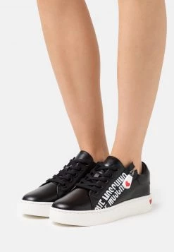Migliore vendita 😉 Love Moschino 👟 Sneakers Basse - Nero, Donna 🎁