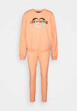 Promo ⌛ Love Moschino SET - Felpa - Pink, Donna 😍 -Vendite Love Moschino db5274a66dcb4200a9706c5327fb436d